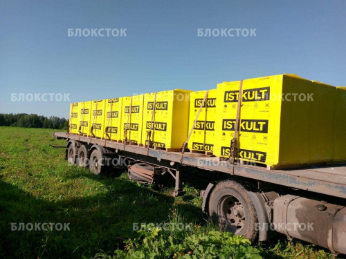 Газобетонные блоки Istkult D500 625х750х150 Jumbo перегородочные