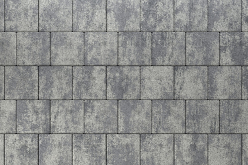 Брусчатка Stellard Квадрат 200х200х60 Color mix Грей